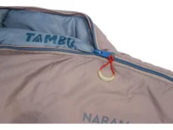 Mumienschlafsack Naram grau/blau