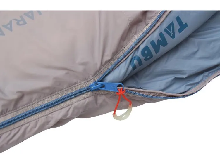 Mumienschlafsack Naram grau/blau