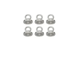 Neodym-Magnete / Magnethalter mit Clip / Magnethaken / Ösenmagnete / Senkkopf-Topfmagnet-Set