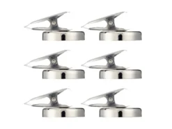 Neodym-Magnete / Magnethalter mit Clip / Magnethaken / Ösenmagnete / Senkkopf-Topfmagnet-Set