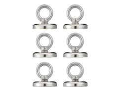 Neodym-Magnete / Magnethalter mit Clip / Magnethaken / Ösenmagnete / Senkkopf-Topfmagnet-Set