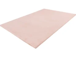 Obsession Teppich »My Cha Cha 535«, mit Kaninchenfell Haptik, geeignet für Fußbodenheizung