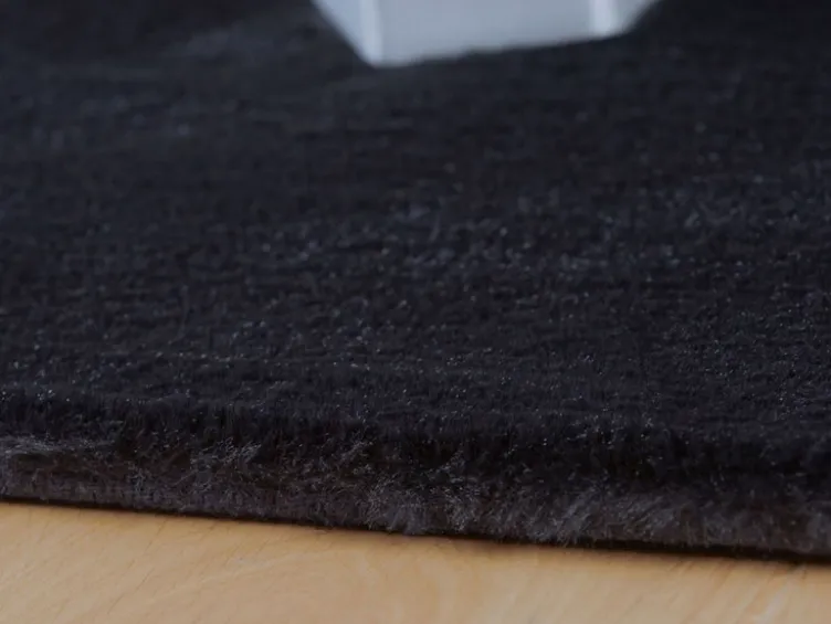 Obsession Teppich »My Cha Cha 535«, mit Kaninchenfell Haptik, geeignet für Fußbodenheizung
