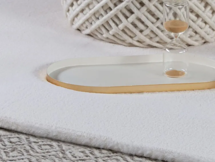 Obsession Teppich »My Cha Cha 535«, mit Kaninchenfell Haptik, geeignet für Fußbodenheizung
