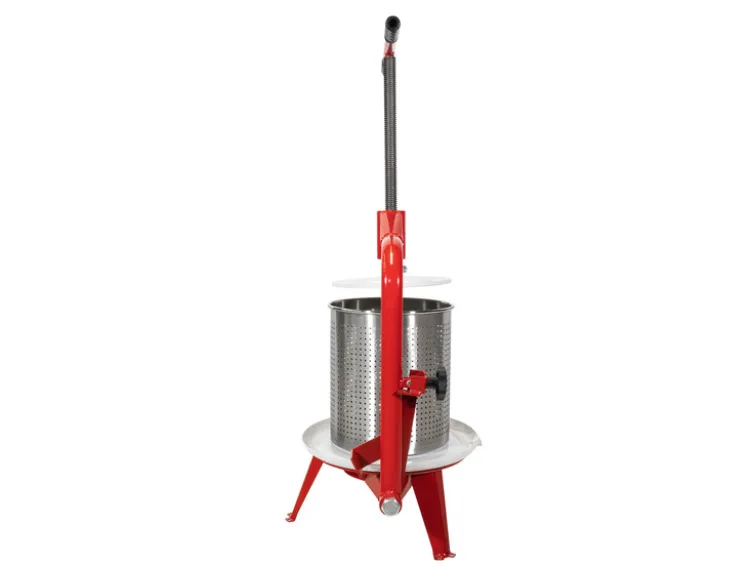 Obstpresse, mechanisch, mit Stahlspindel