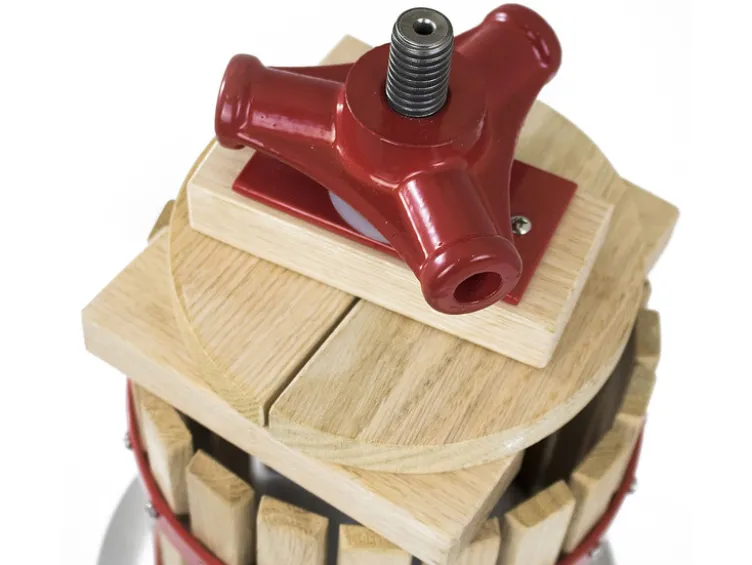 Obstpresse, mechanisch, mit Stahlspindel
