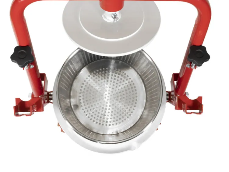 Obstpresse, mechanisch, mit Stahlspindel