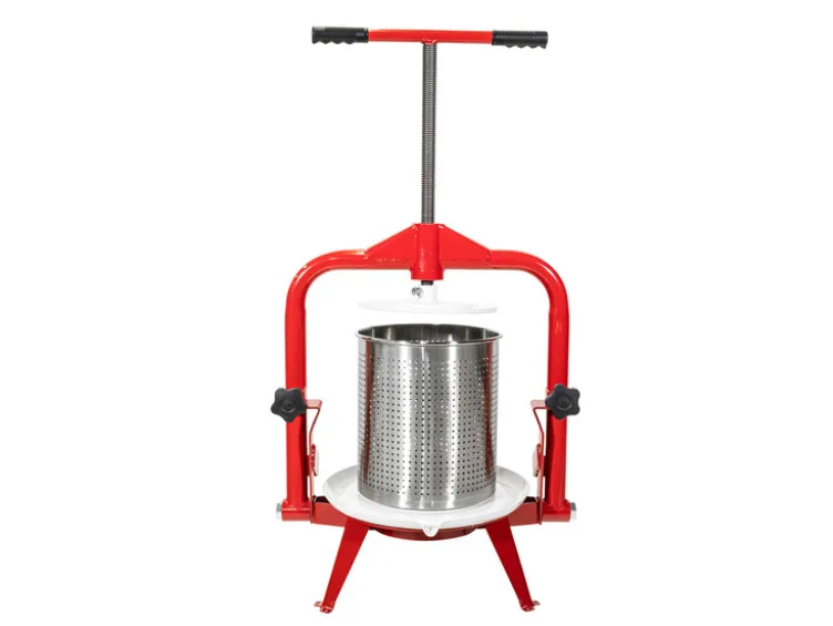 Obstpresse, mechanisch, mit Stahlspindel