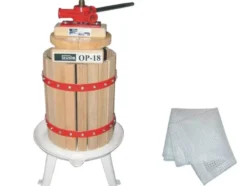 Obstpresse, mechanisch, mit Stahlspindel