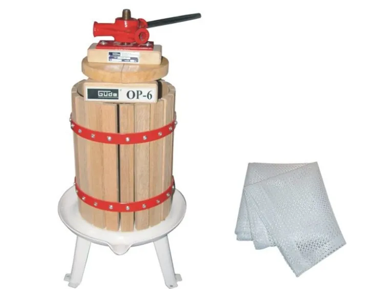Obstpresse, mechanisch, mit Stahlspindel