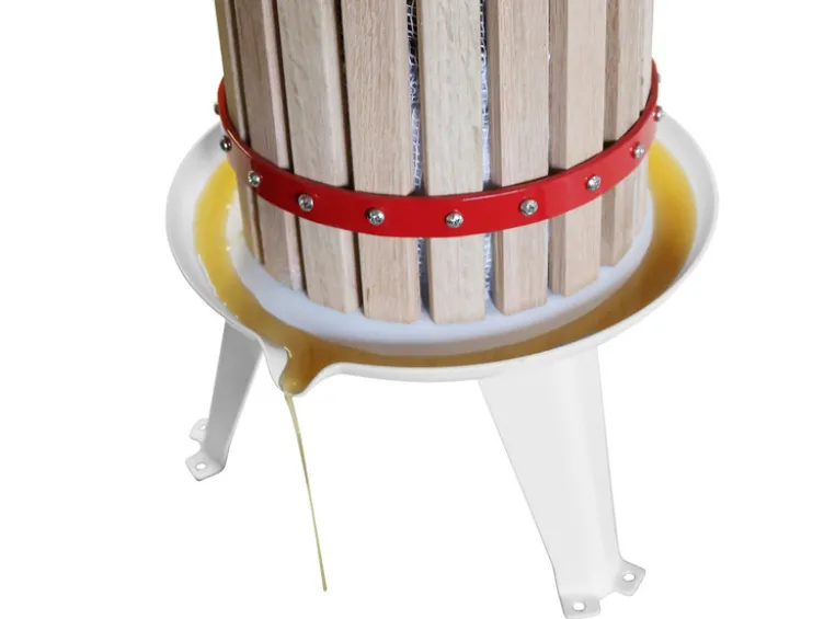 Obstpresse, mechanisch, mit Stahlspindel