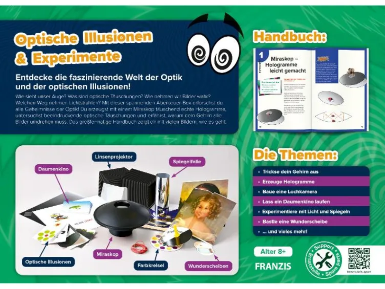Optische Illusionen und Experiemente