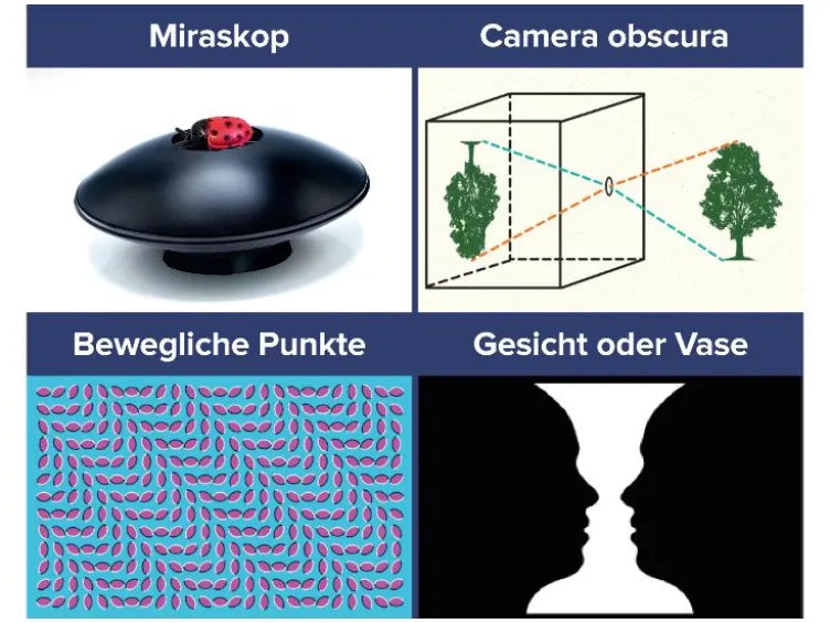 Optische Illusionen und Experiemente