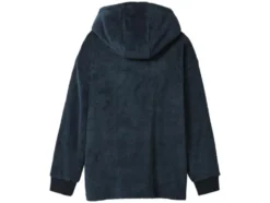 Oversize-Plüschhoodie