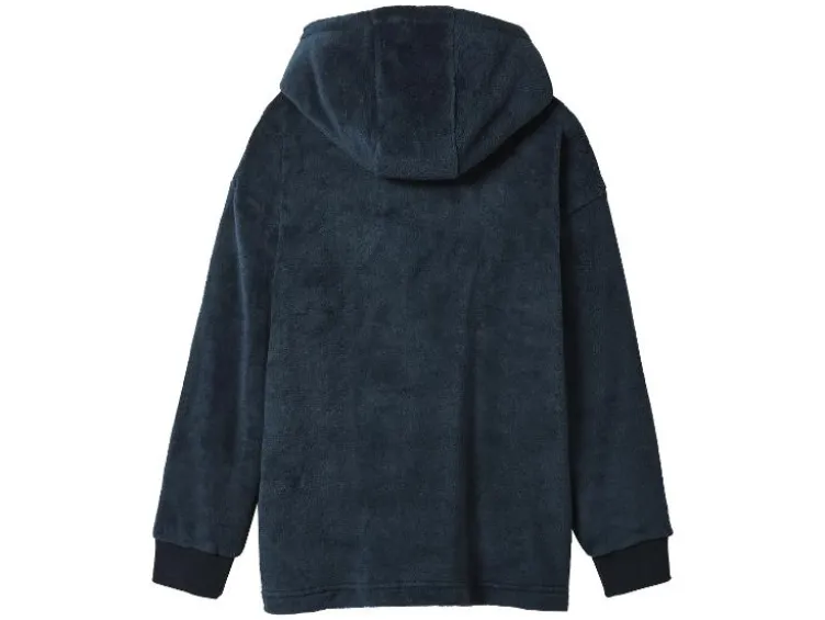 Oversize-Plüschhoodie