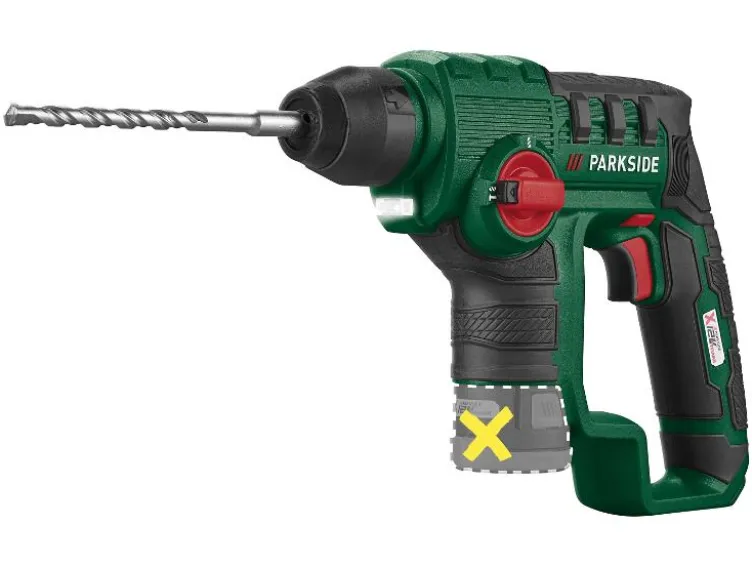 PARKSIDE® 12 V Akku-Bohrhammer »PBHA 12 A1« ohne Akku – ohne Ladegerät