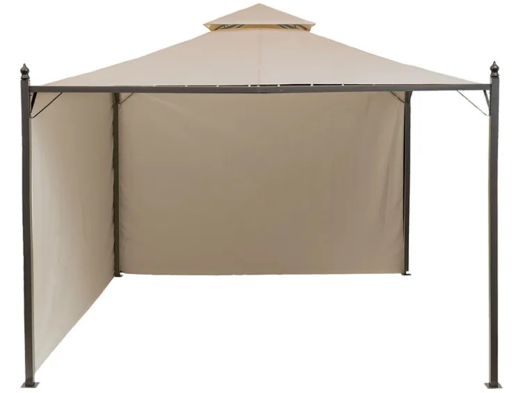 Pavillon mit Seitenteilen