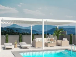 Pavillon »Superior«, aus Aluminium