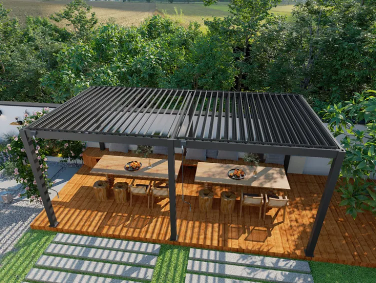 Pavillon »Superior«, aus Aluminium