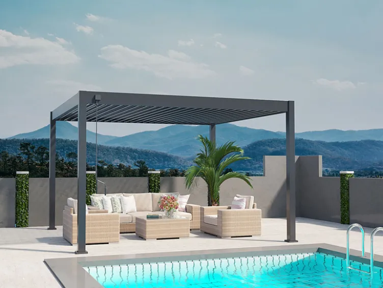 Pavillon »Superior«, aus Aluminium
