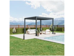 Pavillon »Trumpf«, mit verschließbaren Stahl-Lamellen