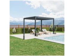 Pavillon »Trumpf«, mit verschließbaren Stahl-Lamellen