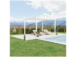 Pavillon »Trumpf«, mit verschließbaren Stahl-Lamellen