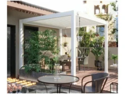 Pavillon »Trumpf«, mit verschließbaren Stahl-Lamellen