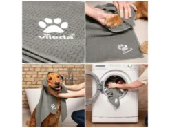 Pet Pro Komplettset, Besen, Bürste & Handtuch