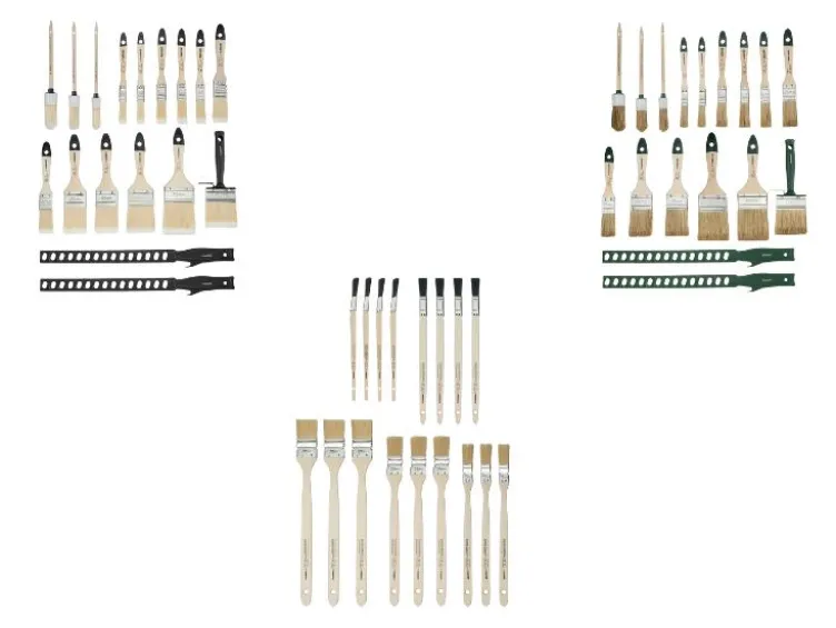 Pinsel-Set, 17-teilig