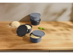 Pizzateig-Boxen, 4 Stück