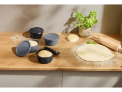 Pizzateig-Boxen, 4 Stück
