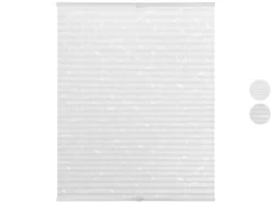 Plissee Klemmfix, ohne Bohren, verspannt, blickdicht, ab 45 x 130 cm