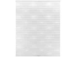 Plissee Klemmfix, ohne Bohren, verspannt, blickdicht, ab 45 x 130 cm