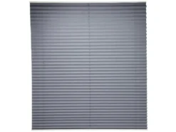 Plissee Rollo für Fenster, 90 x 130 cm, Montage ohne Bohren
