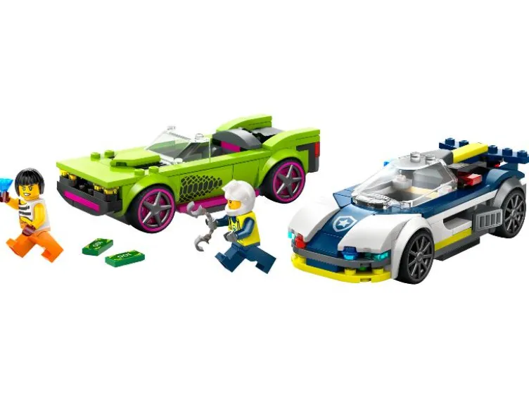 60415 Police Car and Muscle Car Chase