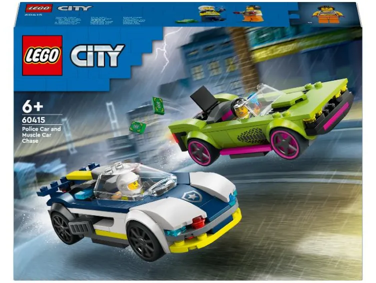 60415 Police Car and Muscle Car Chase