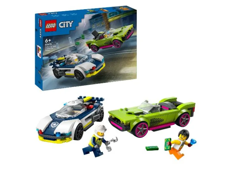 60415 Police Car and Muscle Car Chase