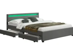 Polsterbett »Lyon« mit LED-Beleuchtung