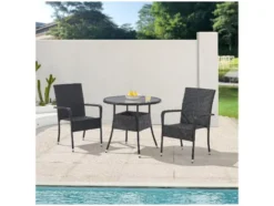 Polyrattan Gartentisch »Yoro« rund