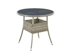 Polyrattan Gartentisch »Yoro« rund