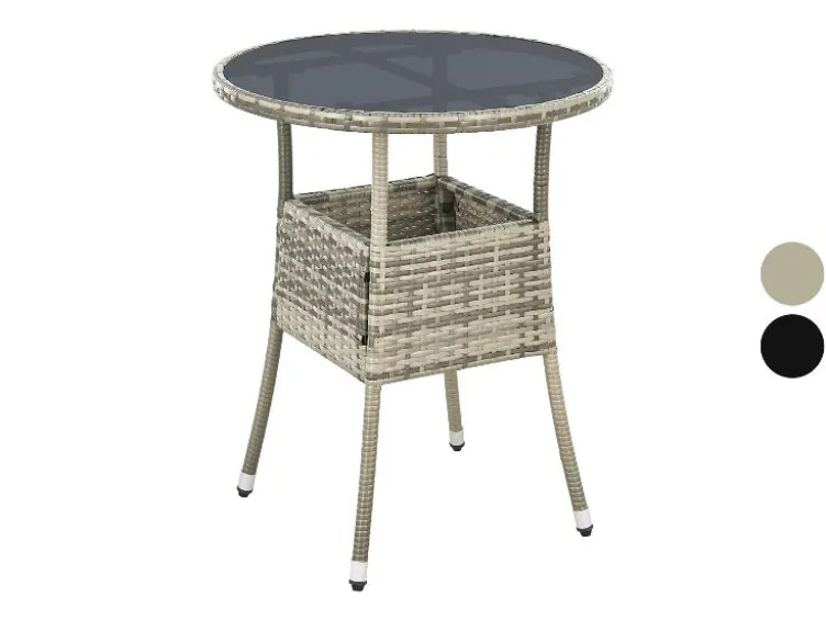 Polyrattan Gartentisch »Yoro« rund