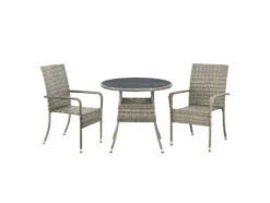 Polyrattan Gartentisch »Yoro« rund
