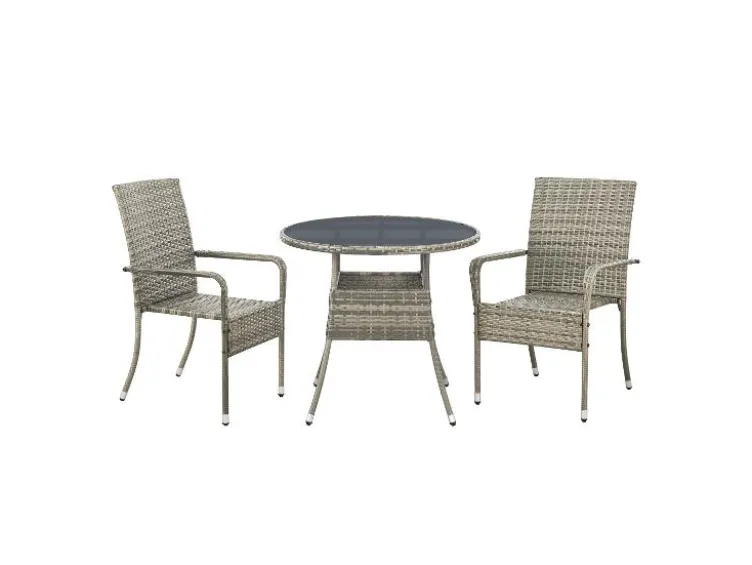 Polyrattan Gartentisch »Yoro« rund