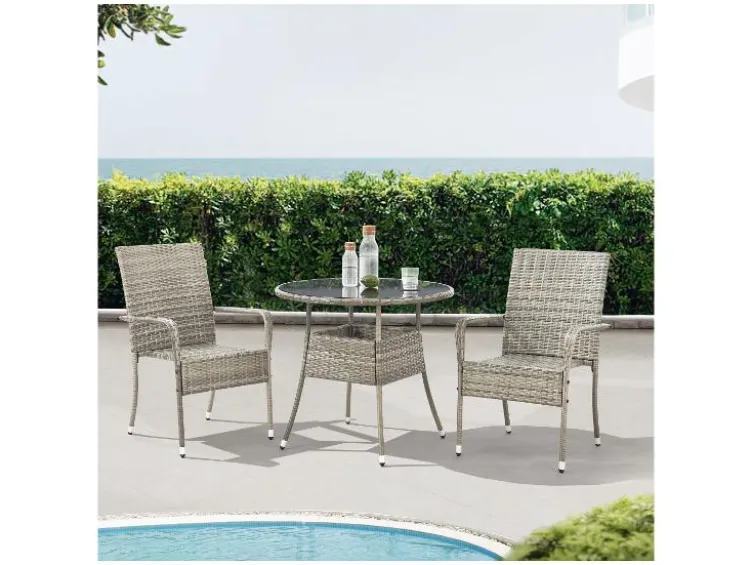 Polyrattan Gartentisch »Yoro« rund