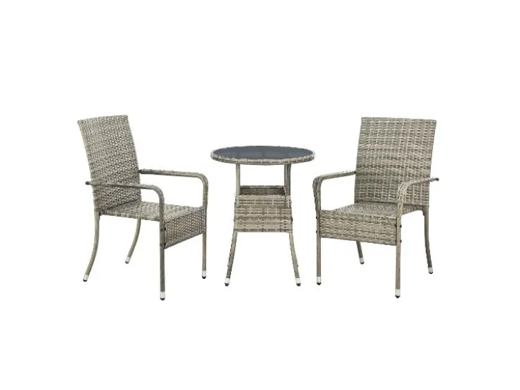 Polyrattan Gartentisch »Yoro« rund