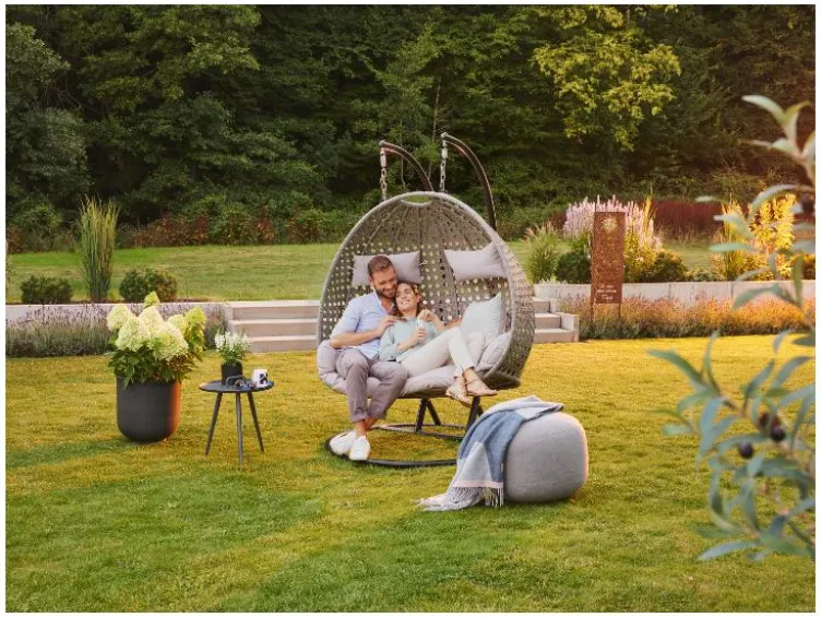 Polyrattan Hängesessel »TWIN«