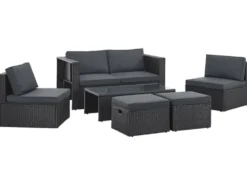 Polyrattan Lounge »Salou«, 6-tlg.