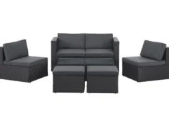 Polyrattan Lounge »Salou«, 6-tlg.