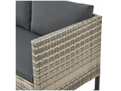Polyrattan Lounge »Santorini«, 4-tlg.